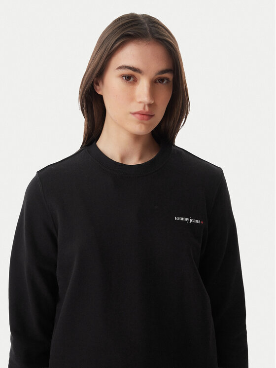Tommy Jeans Tommy Jeans Jopa Ess Logo DW0DW22829 Črna Regular Fit
