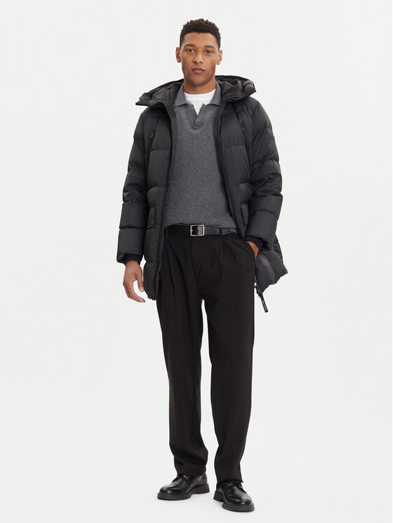 Marc O'Polo Marc O'Polo Pehelykabát M29 0960 70154 Fekete Regular Fit