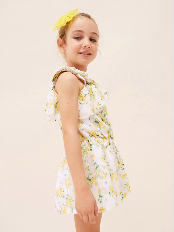 Mayoral Jumpsuit 3842 Bianco, taglia : 6Y