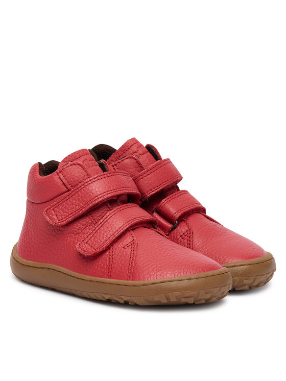 Froddo Froddo Trzewiki Barefoot Winter Furry G3110263-7 M Czerwony