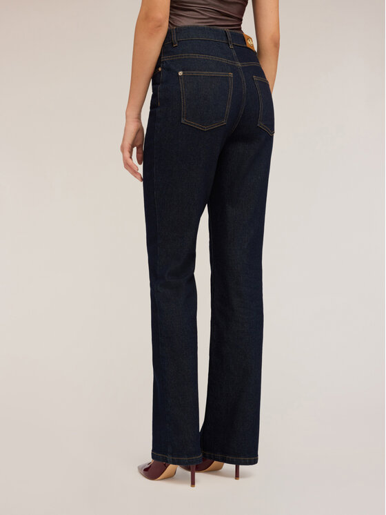 Motivi Motivi Jeansy P525Q104040N024 Niebieski Flare Fit