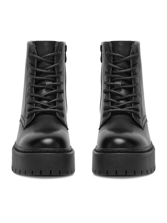 DeeZee DeeZee Schnürschuhe 13123-5 Schwarz