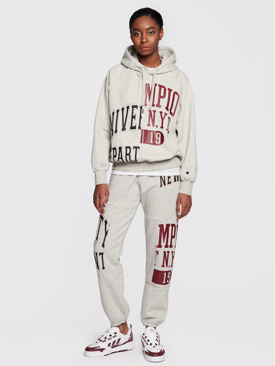 Champion Felpa 115765 Grigio Oversize Modivo