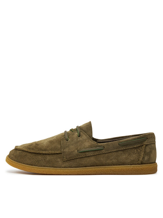 Clarks Clarks Mokasyny Clarkbay Go 26177502 Khaki