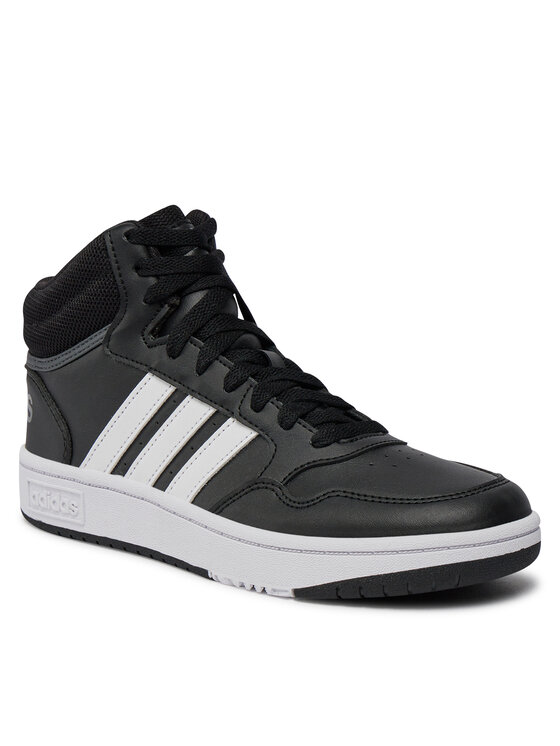 adidas adidas Sneakersy Hoops 3.0 Mid K GW0402 Čierna