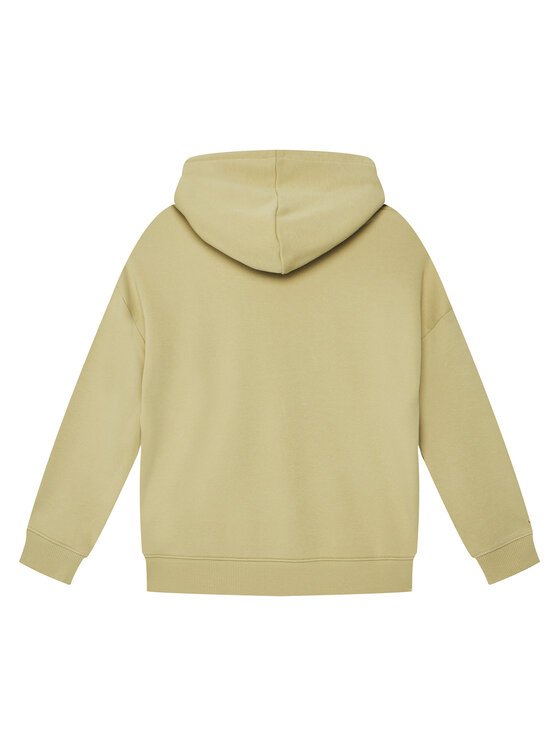 Calvin Klein Jeans Calvin Klein Jeans Mikina Bridge LVCKSJB04B Zelená Oversize