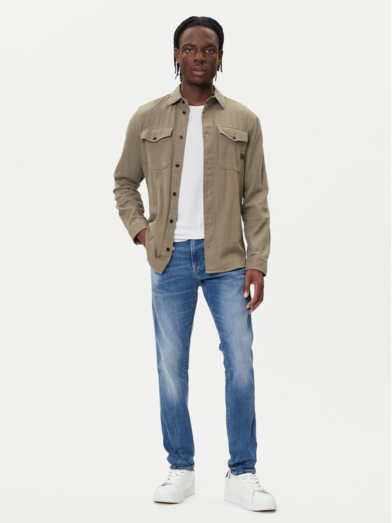 G-Star Raw G-Star Raw Jeansy Revend 51010-8968-6028 Tmavomodrá Skinny Fit
