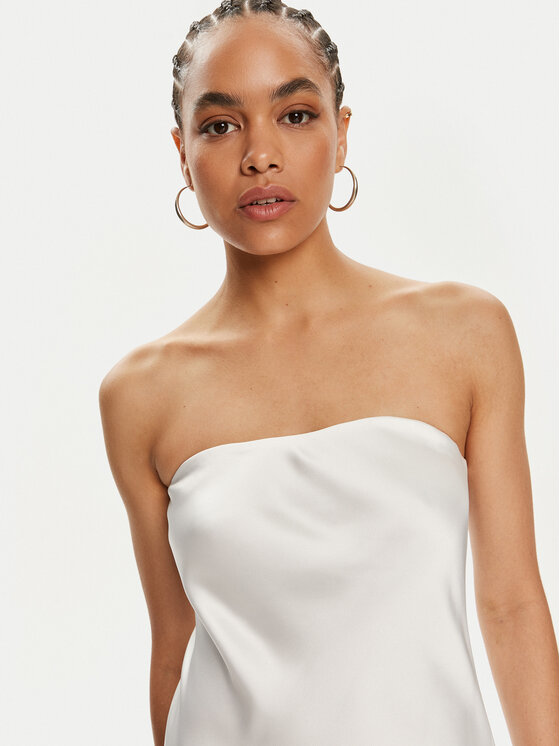 NORMA KAMALI NORMA KAMALI Estélyi ruha ST1243CBC95944 Fehér Regular Fit