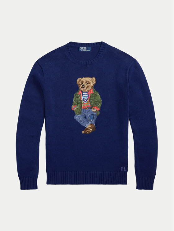 Polo Ralph Lauren Polo Ralph Lauren Megztinis 710955762001 Tamsiai mėlyna Regular Fit