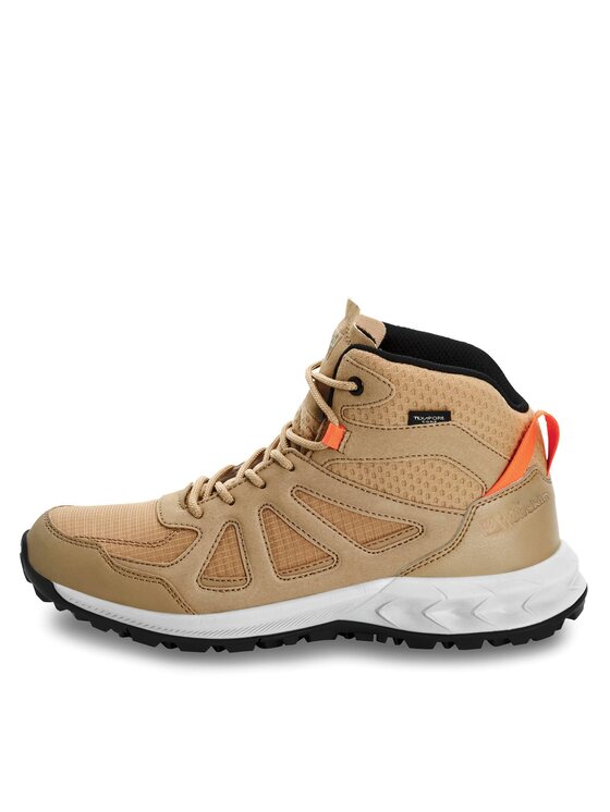 Jack Wolfskin Jack Wolfskin Trekking Woodland 2 Texapore Mid W 4051331 Bež