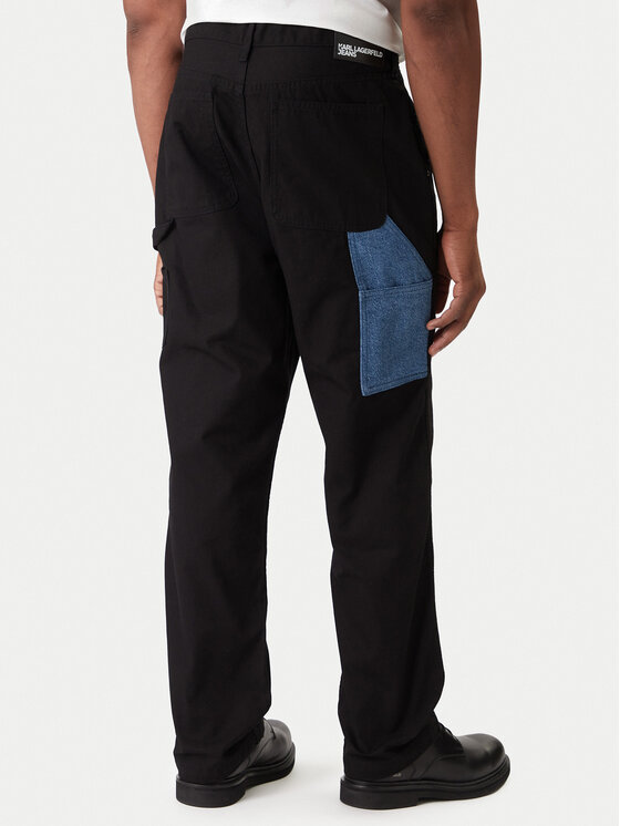 Karl Lagerfeld Jeans Karl Lagerfeld Jeans Džínsy B1M10031 Čierna Relaxed Fit