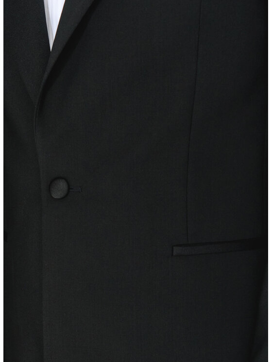 Pako Lorente Pako Lorente Marynarka P26SP-3S-002 Czarny Slim Fit