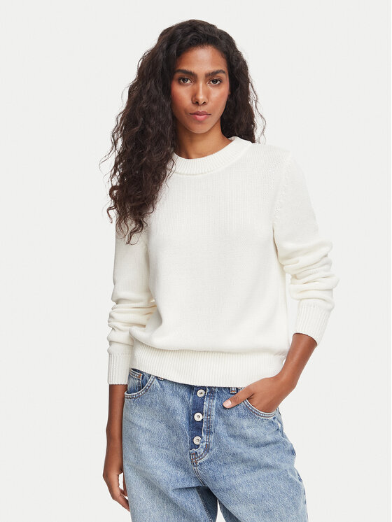 HUGO HUGO Pullover Saje 50564300 Creme Regular Fit