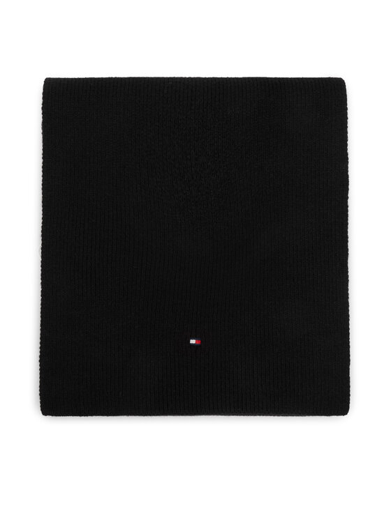 Tommy Hilfiger Tommy Hilfiger Set Fular și Căciulă AW0AW19136 Negru