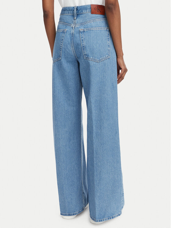 Calvin Klein Jeans Calvin Klein Jeans Teksad LV047G906G Sinine Wide Leg
