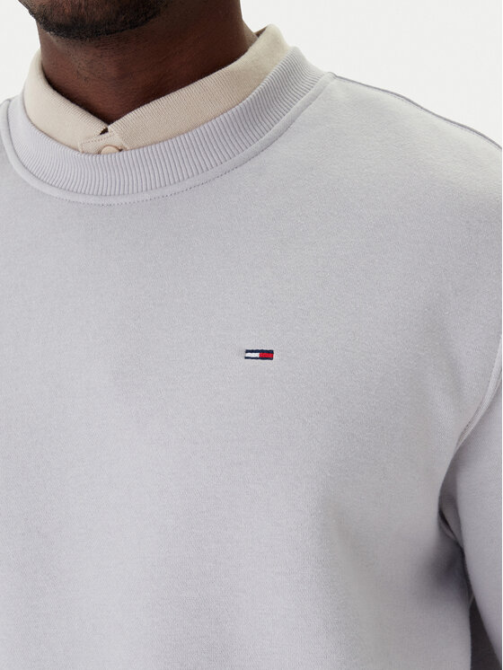 Tommy Jeans Tommy Jeans Mikina DM0DM20741 Sivá Regular Fit