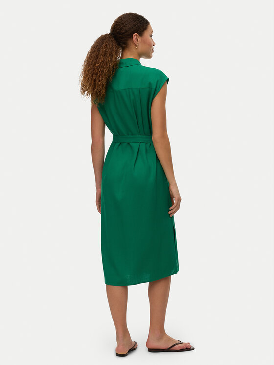 Vero Moda Vero Moda Сукня-сорочка Mymilo 10282532 Зелений Regular Fit
