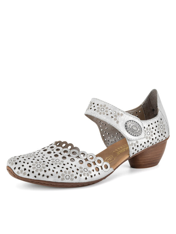 Rieker Rieker Scarpe basse 43753-90 Argento