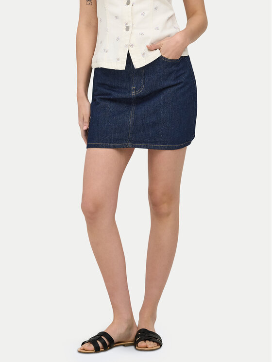 ONLY Fustă de blugi Stella 15339630 Bleumarin Regular Fit