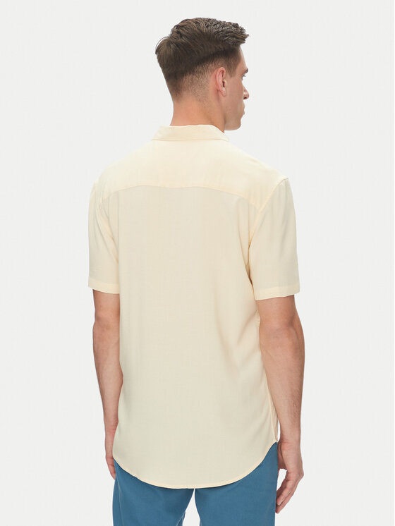 Blend Blend Särk 20716363 Beež Regular Fit