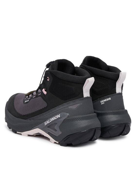Salomon Salomon Trekkingschuhe Genesis Mid GTX L45409700 Dunkelgrau