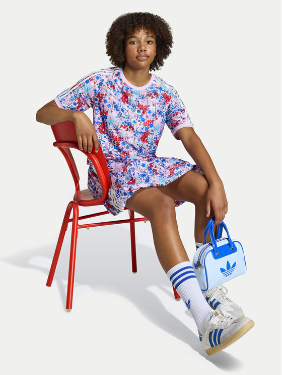 adidas adidas Футболка Liberty London KD1765 Рожевий Loose Fit