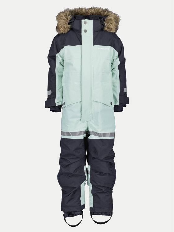 Didriksons Didriksons Kombinezon zimowy Bjärven 505466 Zielony Regular Fit