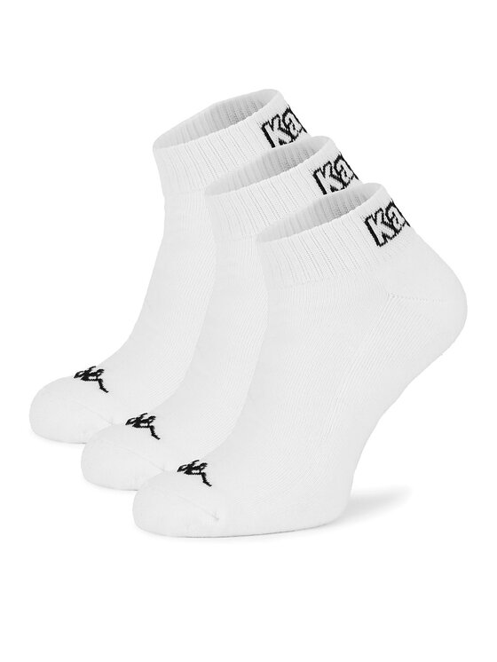 Kappa Kappa Короткі шкарпетки KR_GOAL_AW26 (3-PACK) Білий