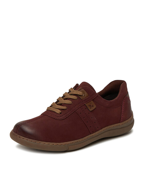 Go Soft Go Soft Halbschuhe CEO-WI23-YUMA-03 Dunkelrot