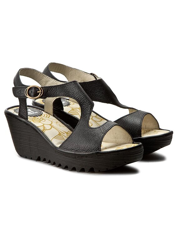 Fly London Sandales Yanca P500569000 Noir Modivo
