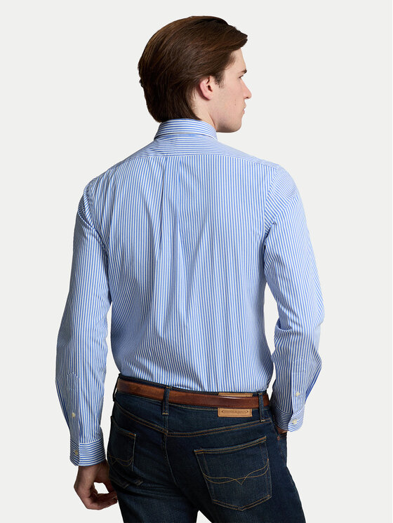 Polo Ralph Lauren Polo Ralph Lauren Košulja 710929344001 Plava Slim Fit
