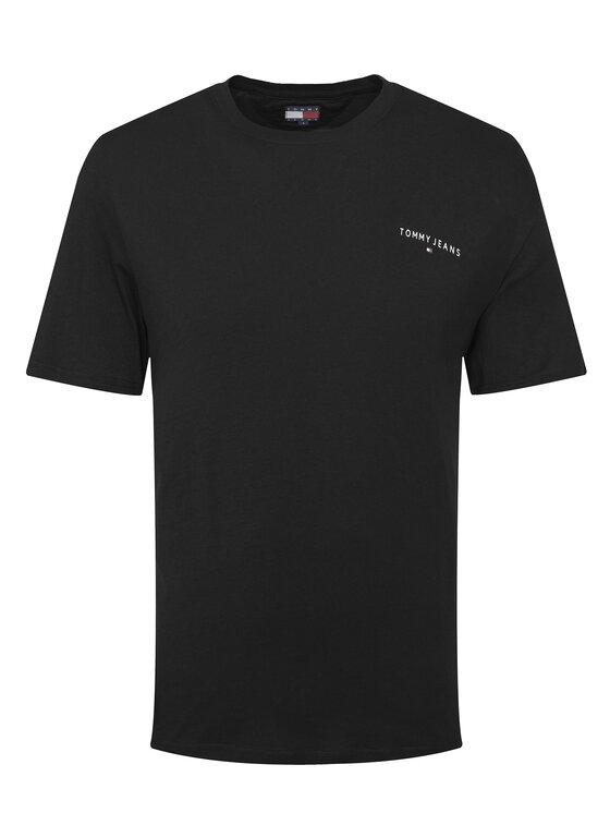 Tommy Jeans Tommy Jeans Súprava tričiek Linear DM0DM22316 Čierna Slim Fit