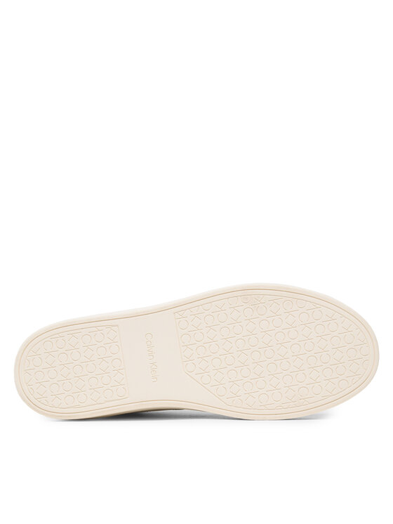 Calvin Klein Calvin Klein Снікерcи High Top Lace Up Lth HM0HM01057 Білий