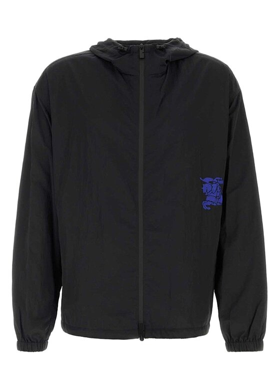 Burberry Burberry Μπουφάν αδιάβροχο 8086714 Μαύρο Regular Fit