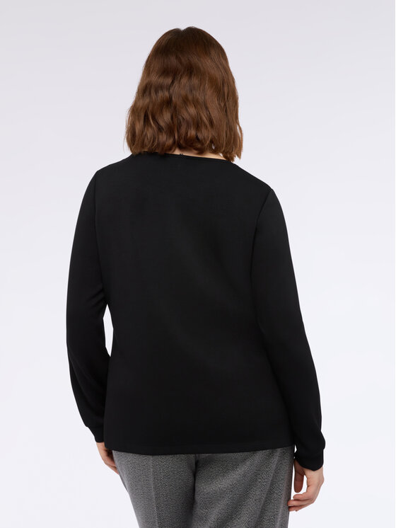 Fiorella Rubino Fiorella Rubino T-shirt G009L008745N033 Nero Slim Fit