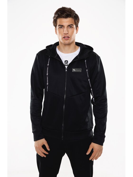 ROUGH RADICAL ROUGH RADICAL Bluza ENERGY HOODIE Czarny Slim Fit