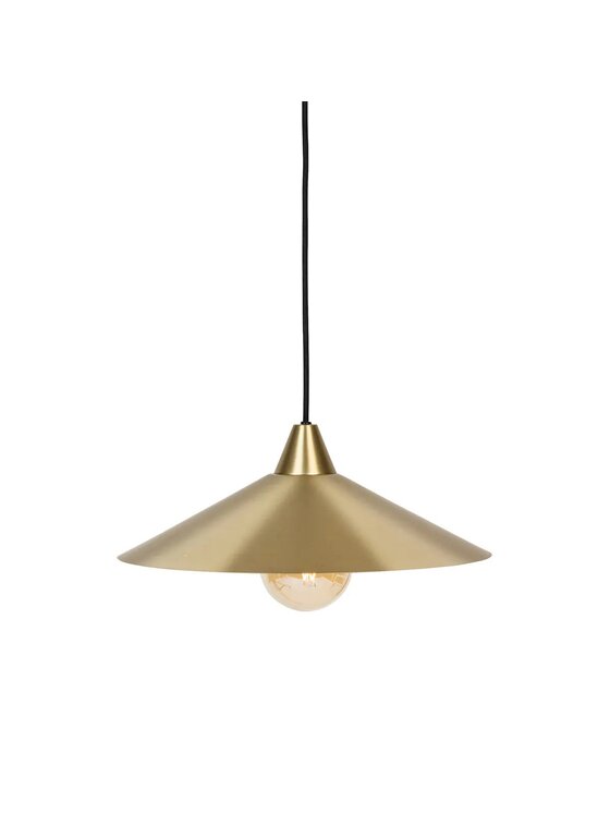 MIAhome MIAhome Lampa wisząca, metalowa, złota Rosie Złoty