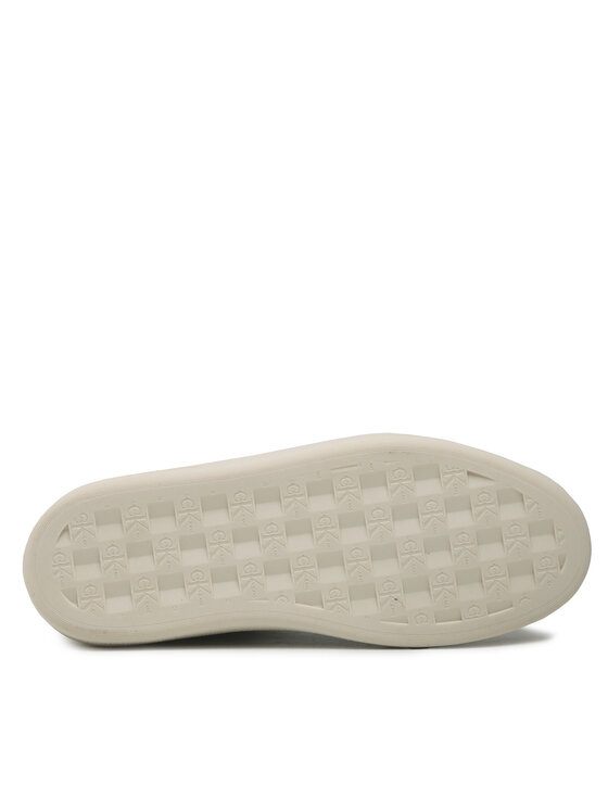 Calvin Klein Jeans Calvin Klein Jeans Sneakersy Casual Cupsole Lth-Pu Mono YM0YM00573 Biały