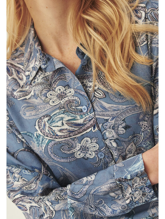 TATUUM Tatuum Košile BASILA Modrá Classic Fit