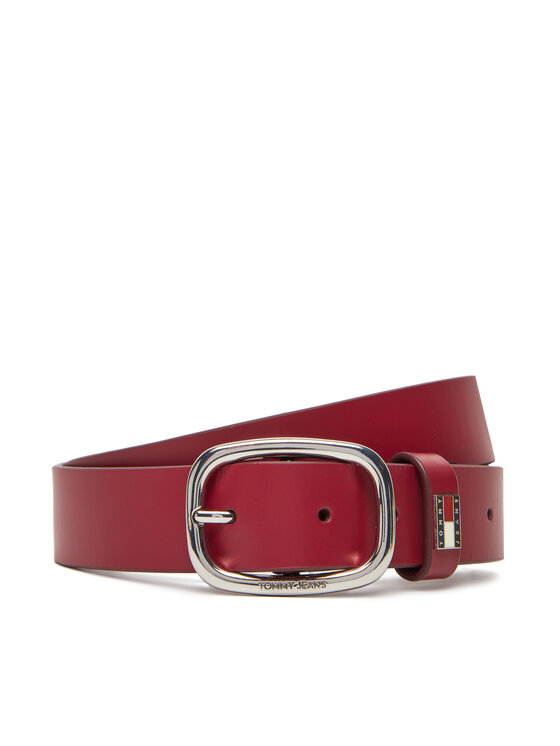 Curea de Damă Tommy Jeans Tjw Oval 3.0 AW0AW15836 Roșu