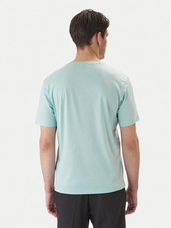 BOSS BOSS T-Shirt TS_Unity 50554557 Turkusowy Regular Fit