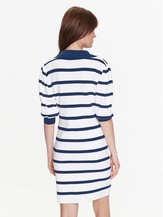 Silvian Heach Silvian Heach Sukienka codzienna GPP23246VE Biały Regular Fit