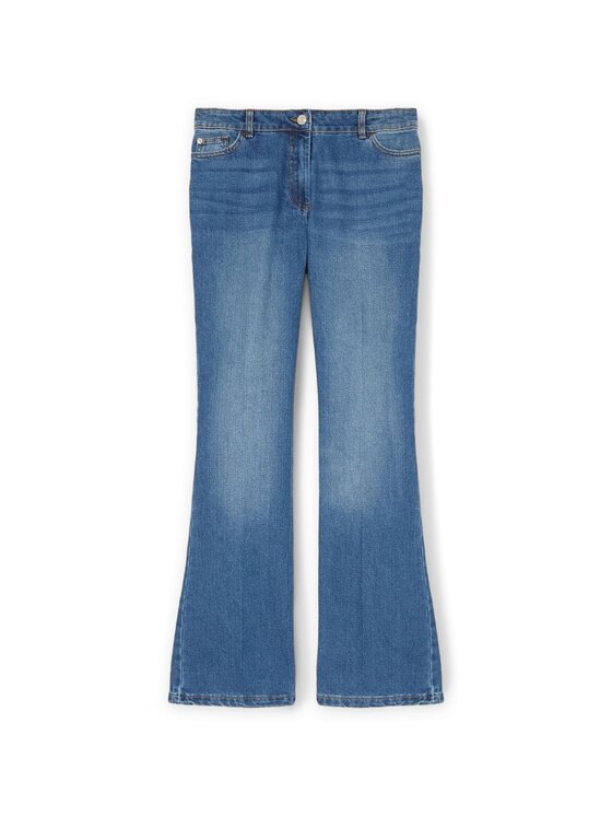 Motivi Motivi Jeansy P525Q103734N024 Niebieski Flare Fit