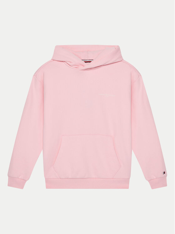 Felpa rosa tommy hilfiger new arrivals