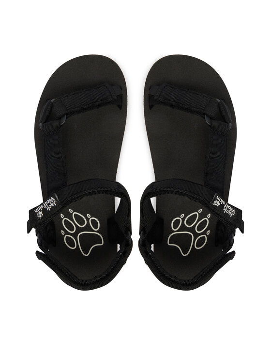 Jack Wolfskin Jack Wolfskin Sandalen Taiga A65623 Schwarz