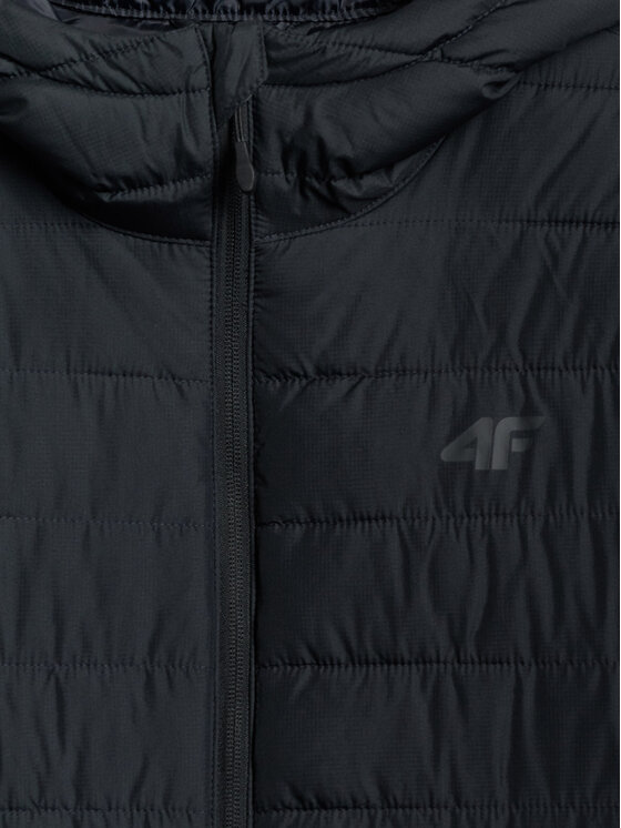 4F 4F Kurtka przejściowa CITY JACKETS Czarny Regular Fit