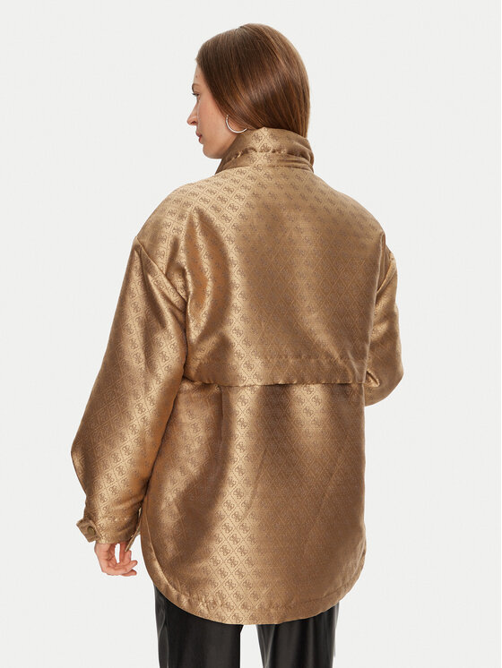 Guess Guess Parka Elly W4BL35 WFIR2 Brūns Regular Fit