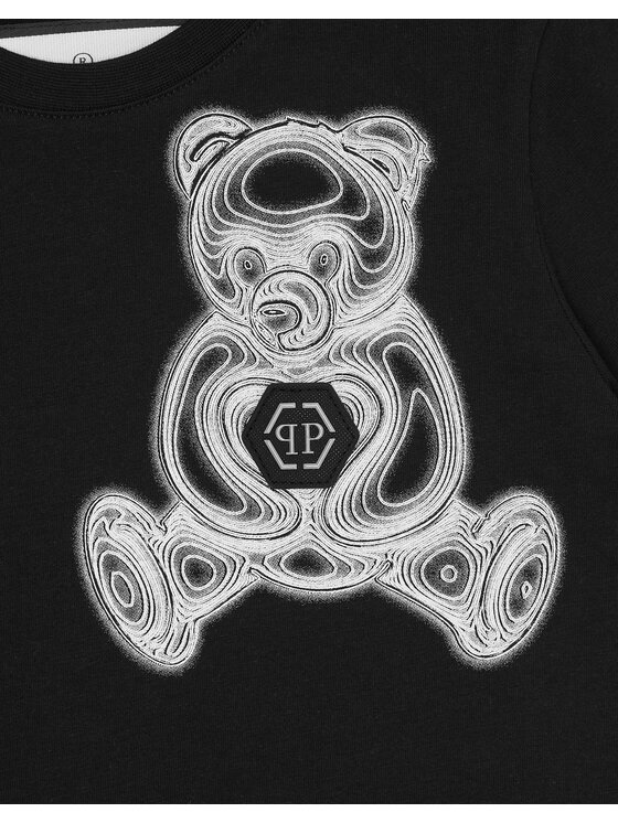 PHILIPP PLEIN PHILIPP PLEIN T-Shirt 27785 Czarny Regular Fit