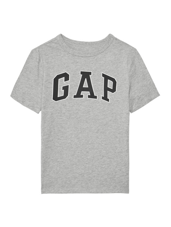 Gap Gap Тишърт 708370-01 Сив Regular Fit