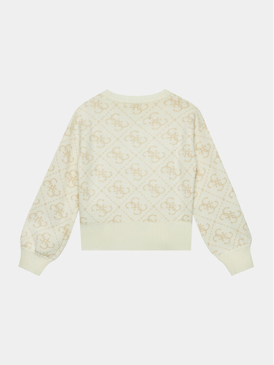 Guess Guess Maglione J3BR04 Z39N0 Écru Regular Fit